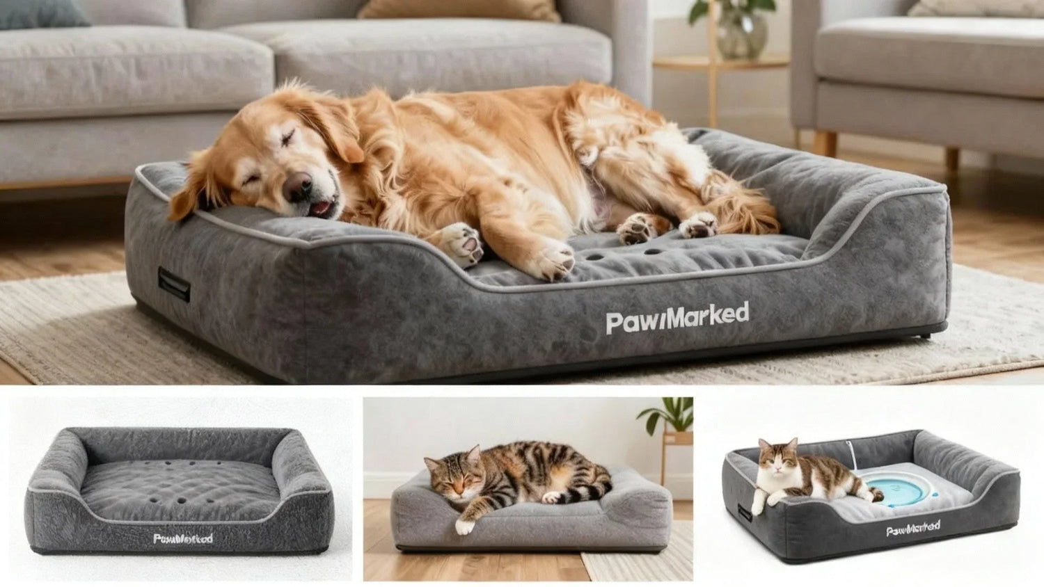Premium Pet Beds & Orthopedic Sleeping Mats - PawMarked
