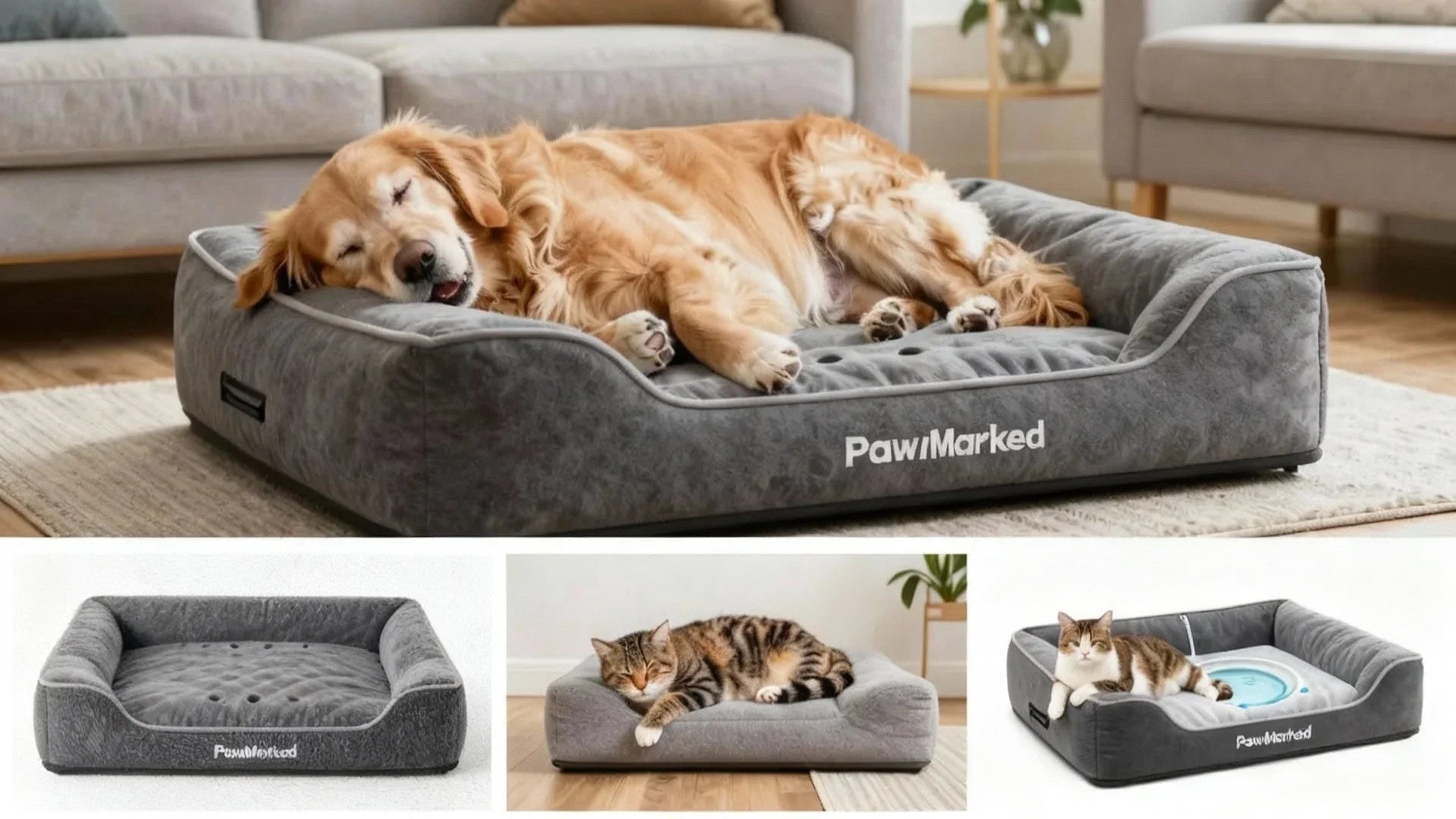 Premium Pet Beds & Orthopedic Sleeping Mats - PawMarked